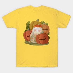 Friendship Boo Haw And Pumpkins T-Shirt